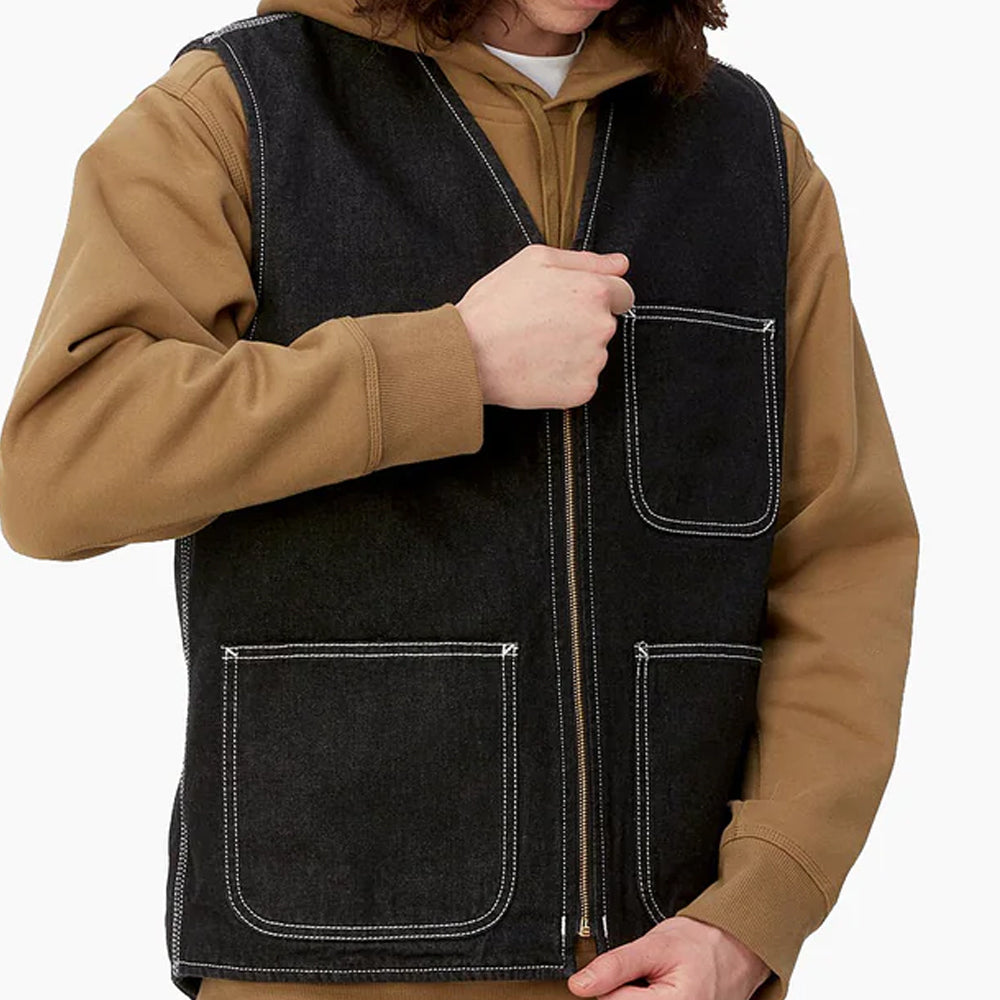 Men's Oversized Heavy-Duty Denim Vest