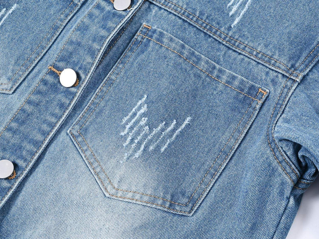 Women's Casual Denim Jacket - Fashion Style