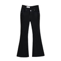 Women's New Spring Y2K-Inspired High-Waisted Slim-Fit Stretchy Washed Vintage Bootcut Jeans